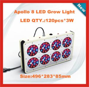 Quality grow led 2016 hydroponic grow tower full spectrum apollo 8 led grow light wholesale