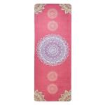Personalized Custom Print Foldable Travel Suede Yoga Mat Eco Friendly Fitness