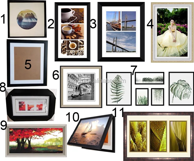 Custom Painting Frame Polystyrene Photo Frame Moulding European Or Middle East Style