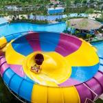 Colorful Large Fiberglass Slide for Water Park