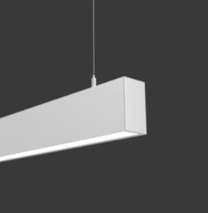 Quality Non Linkable LED Linear Lighting SMD2835 Channel Light Fixture Beam Angle 96° wholesale