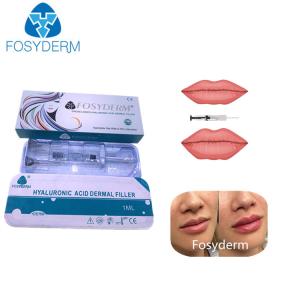 Quality 1ml Cross Linked Hyaluronic Acid Dermal Filler For Lips Nose Chin wholesale
