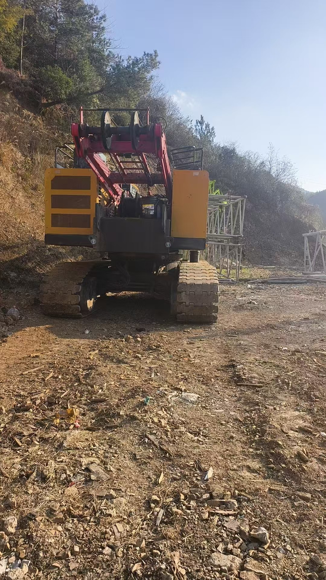 85 Ton Lattice Boom Crane Safe Operation and Energy Efficiency with After-sales Service
