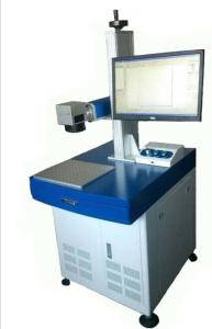 Quality Plastic / Rubber / Polyethylene Marking 20W Fiber Laser Marking Machine for Vehicle / Hardware Parts wholesale