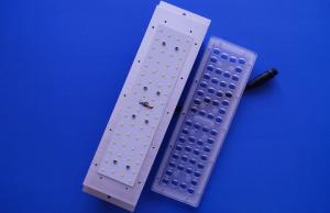 Quality 90X120 Degree SMD LED Module 50W Street Lights Heat Sink 160LM/W wholesale