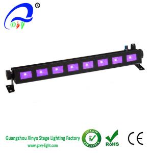 Quality Cheap 8pcs*3w LED UV Light Bar Black Light, Metallic Black wholesale