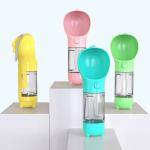 Leak Proof 4 In 1 Portable Dog Water Bottle Dog Multifunctional Travel Water
