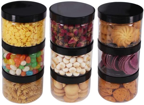 260ml 10*6.5cm Plastic Seasoning Bottles Plastic Storage Bottles Airtight