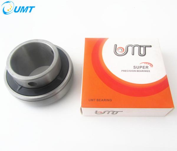 insert bearing UC204 for textile machinery,ceramic machinery etc. rubber seals