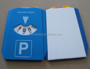 Quality Blue Euro Auto Car Plastic Parking Disc Ice Scraper Parkscheibe wholesale