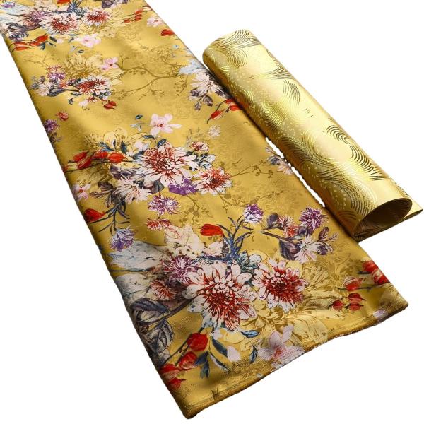 Supoo wholesale price african lace silk velvet embroidery fabric stretch Korean