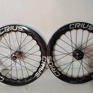 Quality BMX Carbon Wheelset 1.8kg Weight for Crius Folding Bike Long-Lasting Performance wholesale