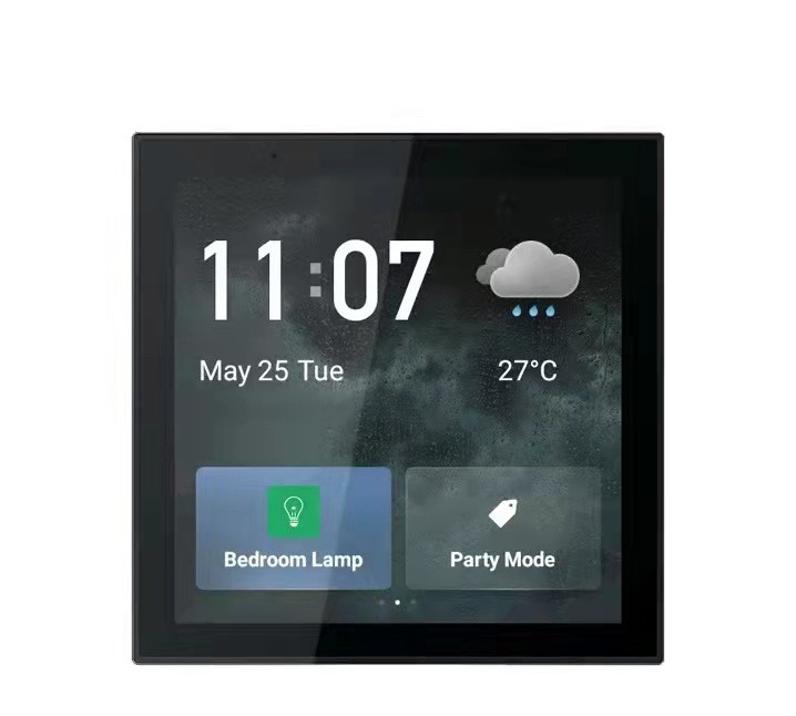 Center Screen 4 Inch Smart Zigbee Gateway Screen Tuya Control