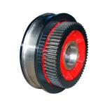 Heat Treated Electric 160T Crane Travelling Wheels Wear Resistant