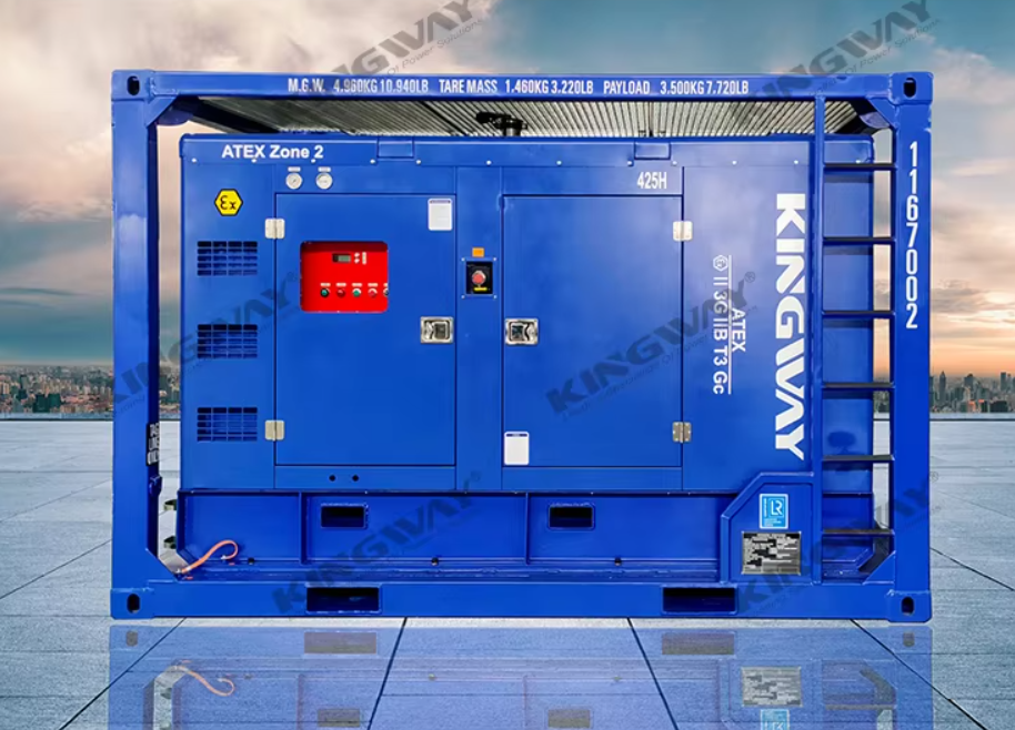 High technical explosion accessories warranty 500KVA ATEX Certified Zone 2 Hazardous Area Explosion Proof Diesel Generator Set
