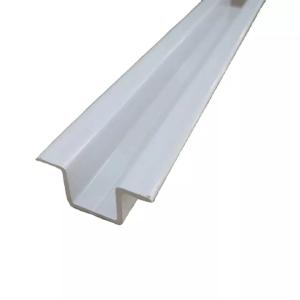 Quality White Color Aluminium Extruded Profiles For Kitchen Cabinet Door U Corner wholesale