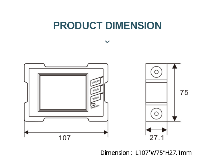 Platform Calibration Dual Axis Digital Inclinometer Industrial Angle