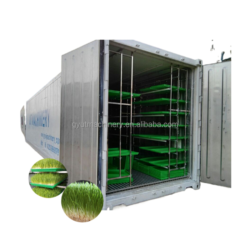Barley Sprout Machine Room for Hydroponic Fodder System 4600 * 1400 * 1700mm 2024