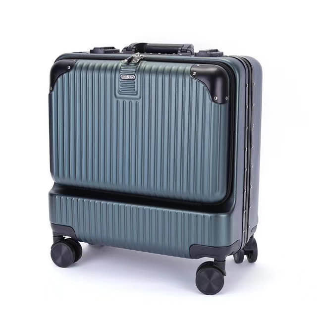 Combination Lock 0.8mm Green Business Travel Suitcase