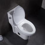 Modern American Standard Ada Compliant Toilets 1.28 Gpf White Water Closet