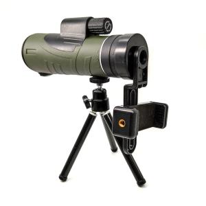 Quality Bird Watching 12x50 Monocular Cell Phone Mount With Quick Smartphone Holder wholesale