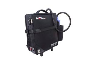 Non Pollution Backpack Laser Cleaning Machine 13000mm/S Interchangeable Lens