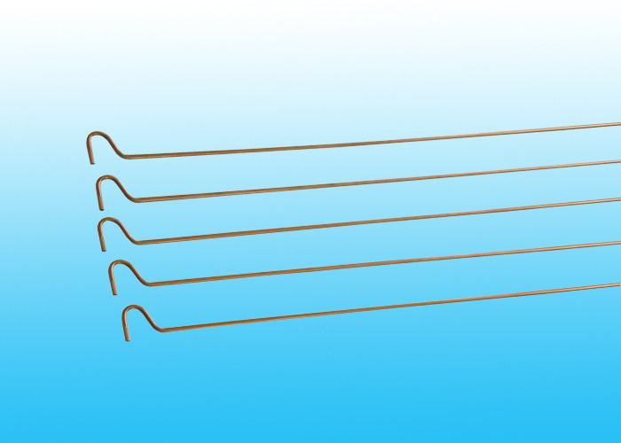 Low - Carbon Coating Copper Pipes For Chiller Passed ISO9001
