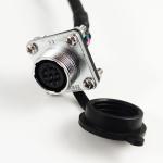 Waterproof 2 3 4 5 Pin Dmx Cable Clamp Ds18b20 7 Core Shielded Cable