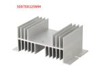 50 70 110 aluminum heat radiator 80 125 for SSR or industry solid state relay
