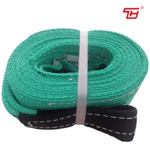 Quality Truck Emergency Snatch Polyester Heavy Tow Strap Capacity 1T 20T wholesale