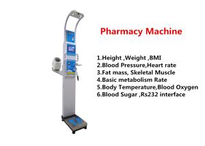 Quality Medical BMI Digital Height Weight Scale , Digital Height Measurement Machine wholesale