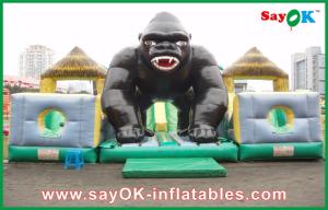 Quality Giant Disney Inflatable Bouncer With Chimpanzee Shape For Holiday wholesale