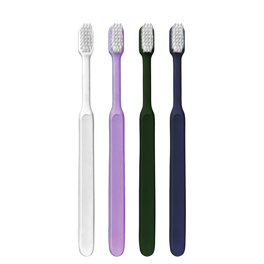 High quality factory direct OEM private label wholesale crystal tooth brush plastic manual soft bristle adult toothbrush