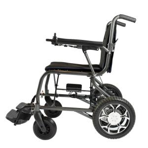 Quality Handicapped Aluminum Alloy 16AH Classic Foldable Electric Wheelchair wholesale