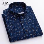 Men's Casual Hawaiian Lapel Shirt in Large Size Summer Floral Printing Thin