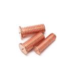 Durable M3-M12 GB Standard Bright Carbon Steel Stud Welding Bolts with Copper