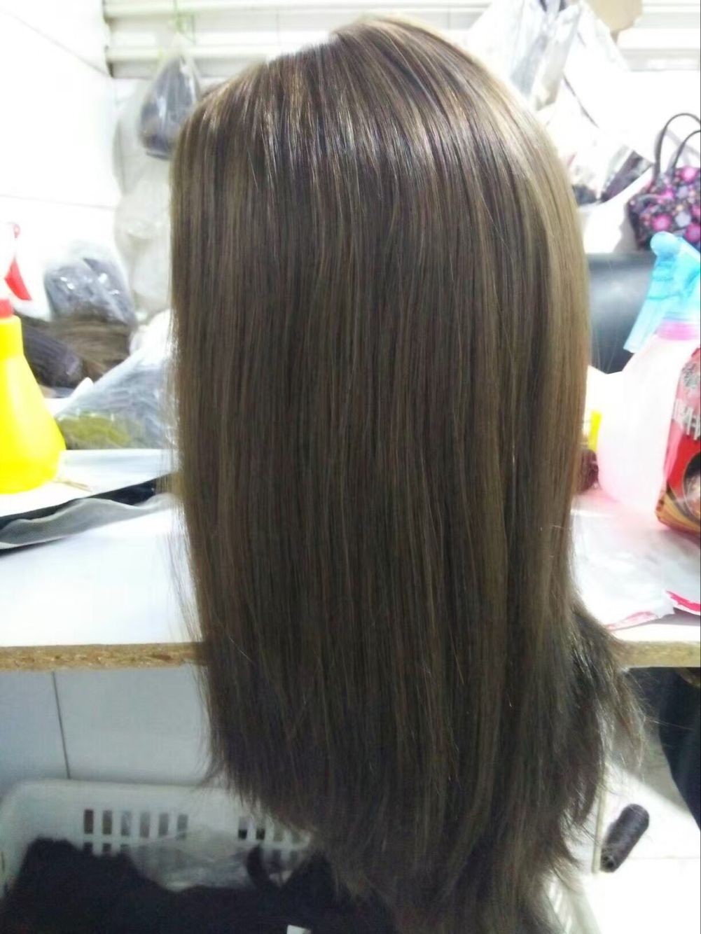 Small Layer Wig European Human Hair Wig Jewish Wig Kosher Wig, Cheap Human Wig,Natural Color Wig