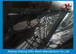 Black Chain Link Fence Panels For Basketball Ground 50 * 50 Mm Aperture