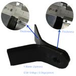 Y blade for Flail Mower EFGC,EFGCH