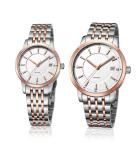 Couples Lovers′ Watch High Quality Wrist Watch Stainless Steel Analog Quartz