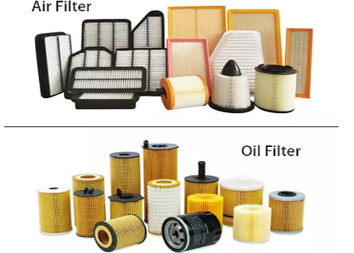 07C115562E Engine Oil Filter And Fuel Filter For Audi