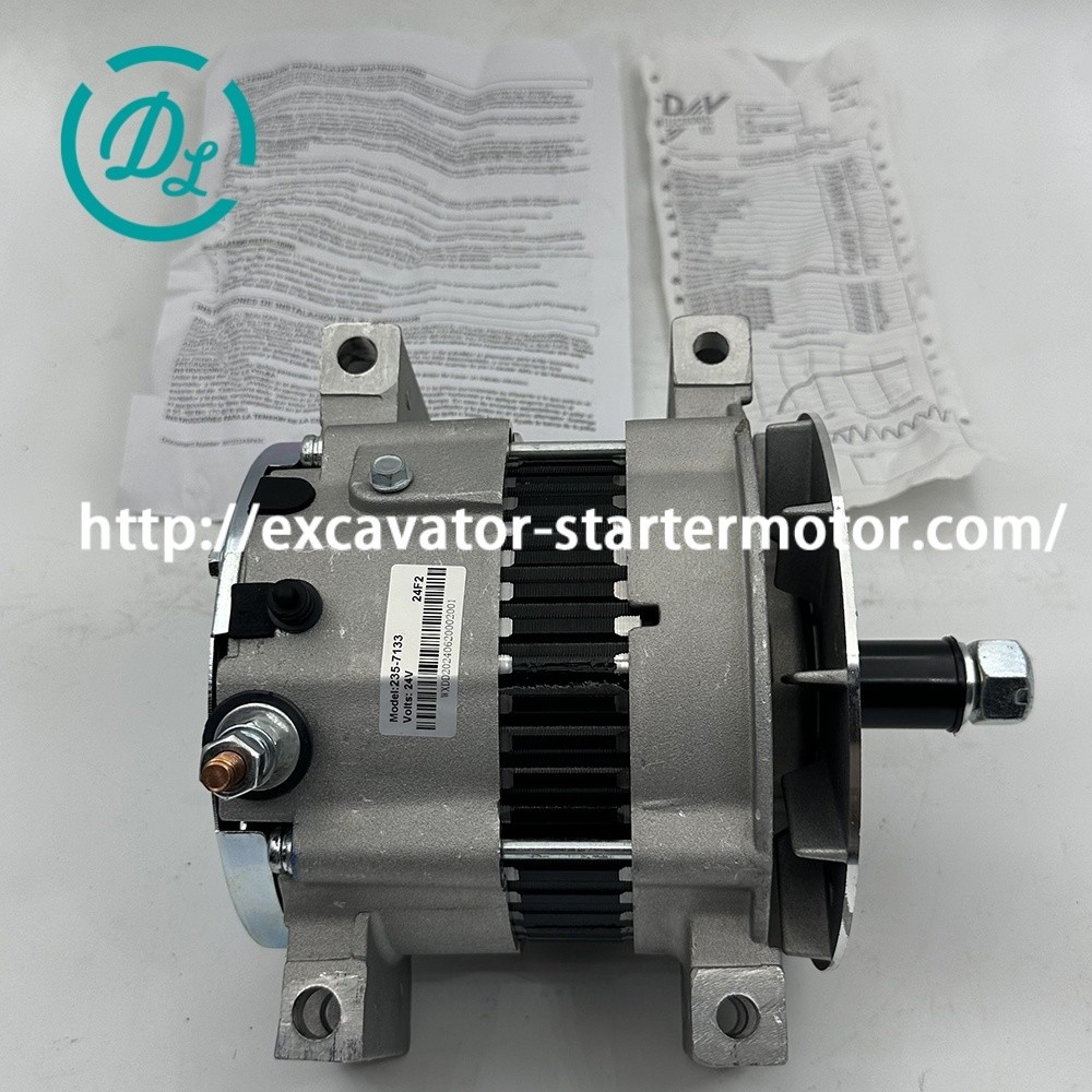 Alternator Excavator C13 235-7133 226-7683 10R-9096 12770N 24V 95A