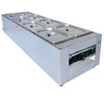 Stainless Steel Electric Cooking Equipment Silver 220-240v 50hz Temperature