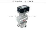 Pneumatic three-way Ball Valve with intelligent positioner IL-TOP