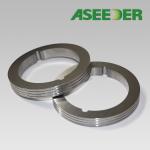Corrosion Resistant HRA89.5 Min ZY08 Tungsten Carbide Seal Ring