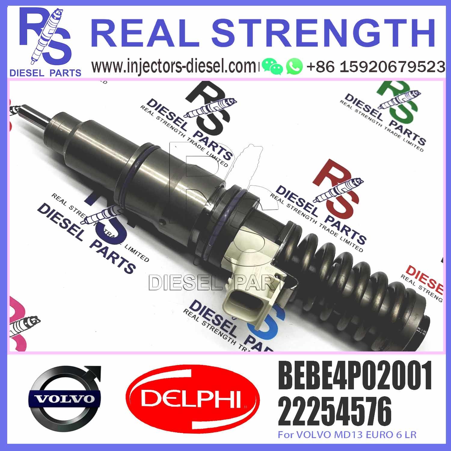 New Diesel Fuel Injector 21977918 BEBE4P02001 For V-O-L-V 21977918 22089886 21914027