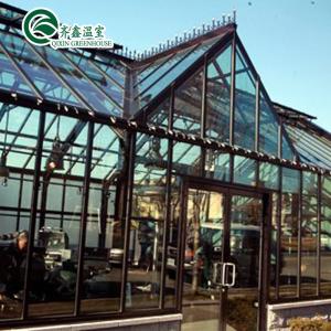 Quality Automatic Controlling Box 25-Year Galvanized Steel Structure for Large Glass Greenhouse wholesale