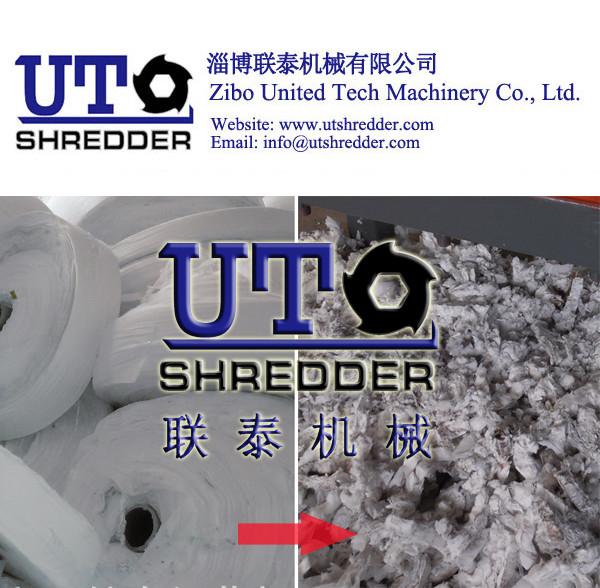 adhesive bonded fabric shredder / non-woven fabric shredder, cloth crusher,