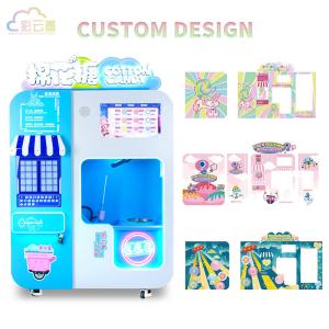 Quality 3000W Vending Cotton Candy Machine Automatic Dispensing Convenient Cleaning wholesale
