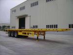 Heavy Duty 40FT Flatbed/Plateform Cargo/Container Chassis Truck Semi Trailer
